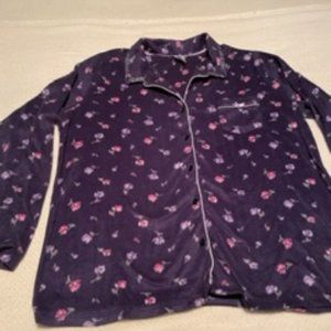 CA Adona Sleepwear Blue Pajamas Large